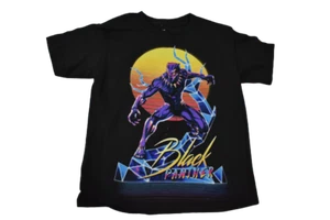 Marvel Boys Black Panther Tee Shirt New 4, 5/6, 7 - Picture 1 of 2