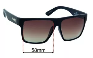 Lentes de repuesto para gafas de sol SFx se adaptan a Sin Vespa - 58 mm de ancho - Imagen 1 de 30