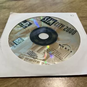 Sim City 2000 (Sony PlayStation PS1) Disc Only - Tested & Works - Picture 1 of 3