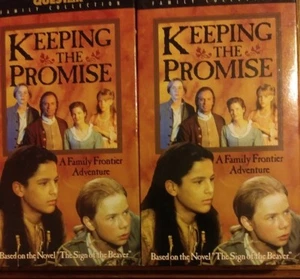 Keeping the Promise Part 1 & Part 2 (VHS) Based on Novel "Sign of the Beaver" - Picture 1 of 3