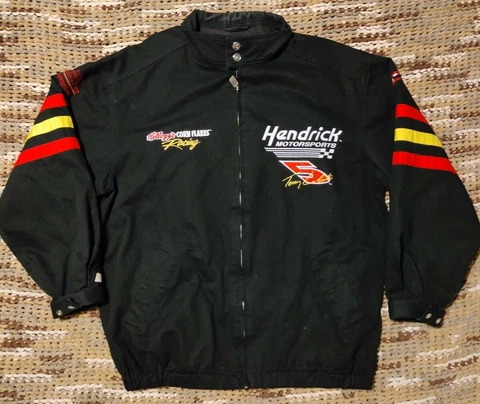 TERRY LABONTE Jacket CORN FLAKES NASCAR Sewn Logo Hendrick Motorsports CHASE LRG Cover