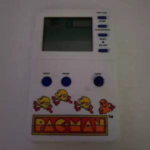 Vintage Pac-Man Handheld Electronic Game 1982 Namco FUNKTIONIERT - GETESTET! weiß - Bild 1 von 2