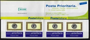 2001 italia repubblica Libretti Ufficiali Posta Prioritaria 3° emissione - Imagen 1 de 1