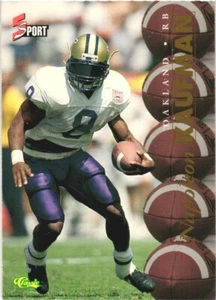 1995 Classic Five Sport #60 Napoleon Kaufman Oakland Raiders - Picture 1 of 2