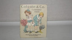 1903 TINY COLGATE & CO. CALENDAR BOOKLET - Bild 1 von 8