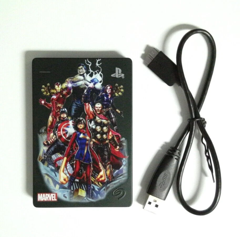 Seagate HDD Game Drive For PS4 PS5 Marvel's Avengers 2TB Limited - NEW HDD - Image 1 of 4