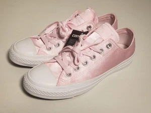 Converse Low-Top Sneaker Ox Satin Arctic Pink Damengröße 8 558004C - Bild 1 von 18