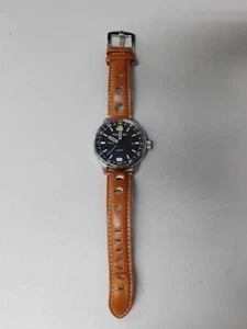 Reloj automático Panzera Time Master 42 correa de cuero - Imagen 1 de 18