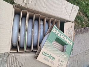 sylvania 22w CIRCULAR TUBE 4PIN warm WHITE lamp vintage stock 9 available - Picture 1 of 3