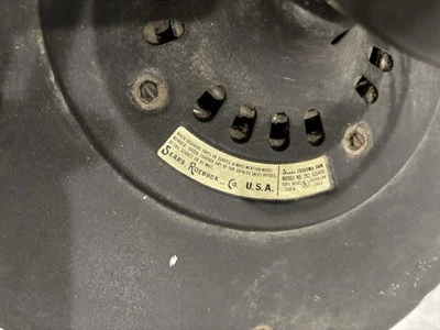 Vintage Sears Roebuck Ceiling Fan Wood 1970-1980s Decor Model 292 - Image 1 of 4