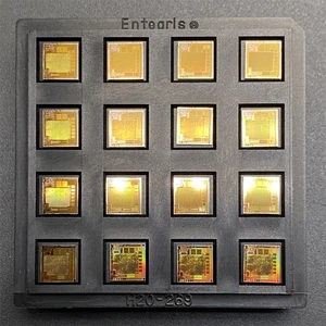 AMR 57714E Diced Silicon Wafer MCU Sliced CPU Die Set of 80 Chips Rare - Picture 1 of 5