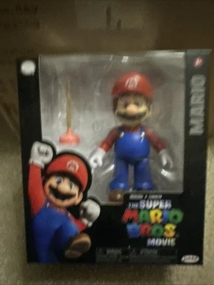 JAKKS Pacific Super Mario Bros. Movie Mario 5 in Action Figure NEW - Image 1 of 2