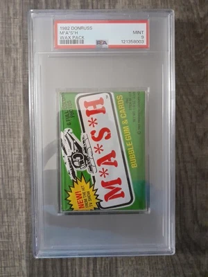 1982 Donruss MASH Wax Pack PSA 9 - Image 1 of 2