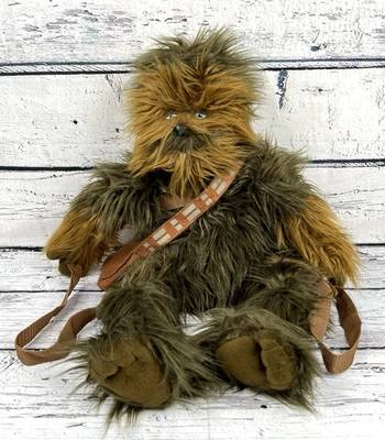 Peluche Chewbacca Chewie de la película de Star Wars 26" con mochila Buddy Wookie Foto 1 de 4