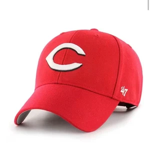 47 CINCINNATI REDS MVP SPORT ADJUSTABLE HAT - RED - Picture 1 of 2
