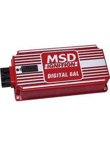 MSD Ignition Box Msd 6Al Digital Cd With Rev Limiter Red (6425) - Picture 1 of 12