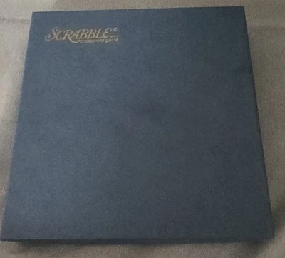 Vtg Scrabble Deluxe Braille Edition Selchow & Righter Complete Tiles Sealed Good - Image 1 of 4