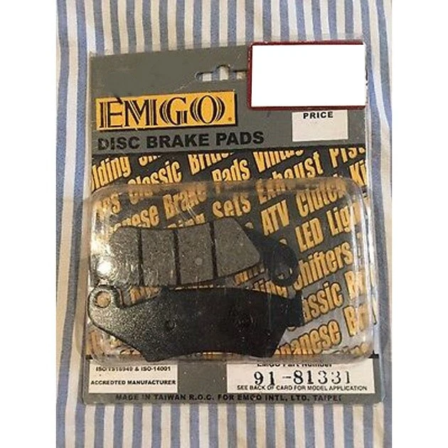 Pastillas de freno sinterizadas Emgo #91-81331 para Kawasaki KX250F 4 tiempos 2004-2014 Foto 1 de 1