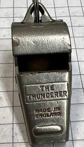 Vintage The Thunderer Pfeife Made In England WWII Militärpfeife - Bild 1 von 8