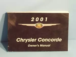 Chrysler Concorde 2001 manual de dueños - Imagen 1 de 1