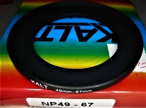 KALT Stepping Ring Metal 49-67mm 49mm Lens to 67mm Filter NEW ! - Picture 1 of 1