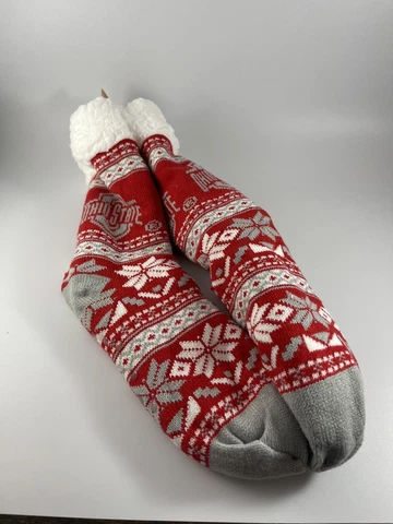 Ohio State Footy Slipper Non Skid Bottom Lined Women's 6-10 Men's 5-9 Gift Warm Cover