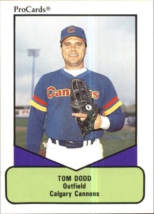1990 ProCards AAA #127 Tom Dodd