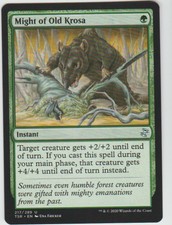 ► magic-style ◄ mtg-might of old krosa-english time spiral remastered-nm