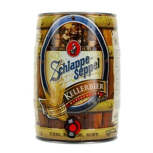 Schlappeseppel Kellerbier Partyfass 5,0l, alc. 5,5 Vol.-% - Bild 1 von 1