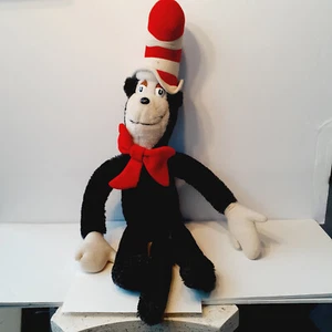 De colección 1983 Dr. Seuss gato en sombrero peluche animal de peluche 24 - Imagen 1 de 10