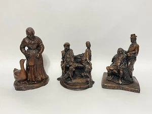 Three Richmond Crafts Sculptures, Heavy Resin, Handmade In UK - Picture 1 of 23