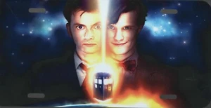 Dr. Who License Plate Captain Jack Harkness Matt Smith Eleventh Doctor - Picture 1 of 3