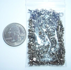 60 gramos (2 oz) ≈1000 piezas de pequeños mini TORNILLOS DE ACERO para alarma y reloj de escritorio - Imagen 1 de 7