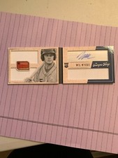 2013 PANINI AMERICA'S PASTIME WIL MYERS BOOKLET AUTOGRAPH ROOKIE 45/99 ~ #308