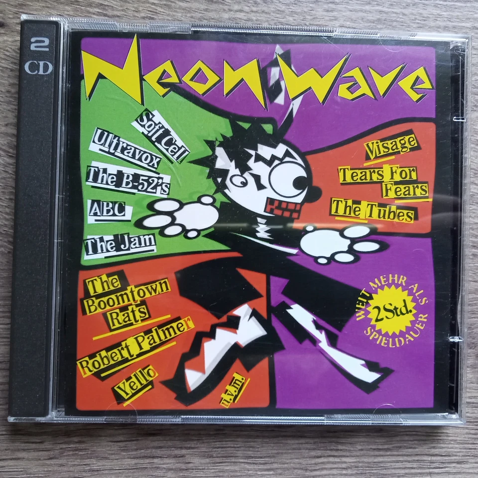 NEON WAVE (Soft Cell, Visage, Tears for Fears, The Jam, Boomtown Rats) (2CDs) - Bild 1 von 2