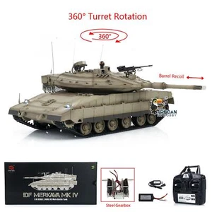 Heng Long 1/16 Metall Fahrgetriebe RC Tank 3958 IDF Merkava MK IV Panzer Modell - Bild 1 von 24
