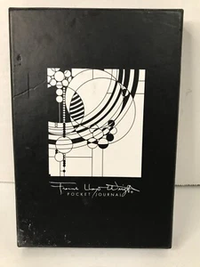 Frank Lloyd Wright Black Pocket Journal Brand New - Picture 1 of 7