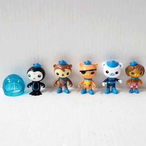 Octonauts Figures Peso Barnacles Kwazii Shellington Dashi Lot 5 Cover