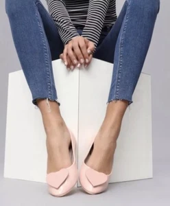 Jumex Womens Haru Heart Ballet Pumps Flat Pink Size EU 37 REF SH1 - Picture 1 of 6