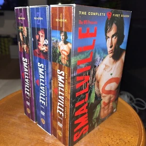 SMALLVILLE Complete Seasons 1-3 DVD Lot - Picture 1 of 7