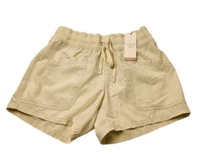 Calia Mid-Rise Pintuck 4" Relaxed Fit Short Sage Dune Taglia XL - Foto 1 di 9