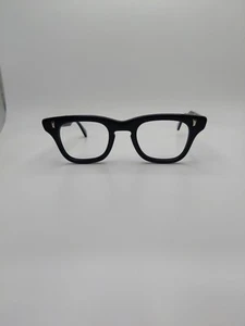 Dead Stock Arnel Marine optischer Hornrand schwarz augenlos um 1960 - Bild 1 von 7
