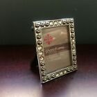 Mini Silver Metal Craft Rectangle Picture Frame Décor 1.9″ X 2.4″ 