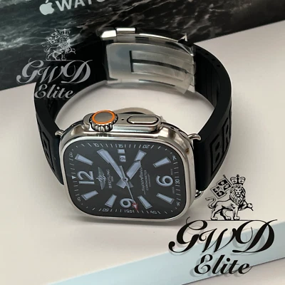 Apple Watch Ultra 2 Personalizado Titanio Pulido 49mm Personalizado con Banda Breitling Foto 1 de 4