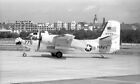 US Navy, Grumman C-1A Trader, 136775 w Luqa, Malta, 1968 - B&W Neg_9589