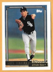 GREG HIBBARD CHICAGO WHITE SOX #477 - TOPPS GOLD WINNER NM-MT 1992 - Picture 1 of 2