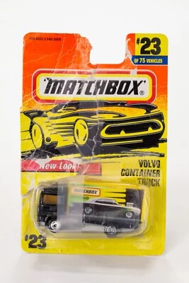Matchbox Volvo Container Truck Diecast Car - Image 1 of 2