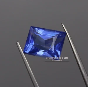 Princess Shape Natural Tanzanite Certified Loose Gemstone 10 ct best offer - Picture 1 of 5