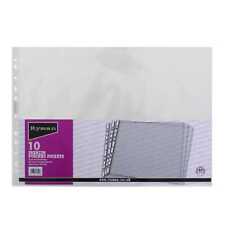 Ryman Premium Punched Pockets A3 80 Micron Pack of 10 Landscape