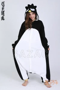 SAZAC Sanrio Character Bad Badtz-maru Fleece Costume Roomwear Japan New - Picture 1 of 4